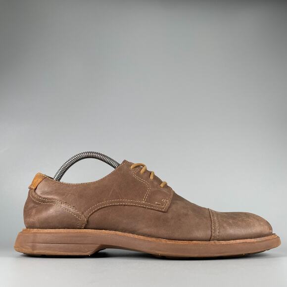 Sperry Top Sider Gold Cup Bellingham Men\'s 9 M Brown Leather Derby Shoe Cap Toe